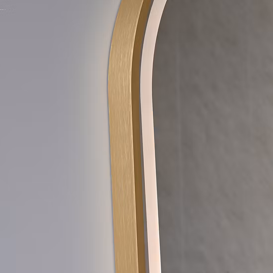 На заводе изготовленный на заказ интеллектуальный сенсорный датчик с подсветкой настенного светодиодного зеркала в ванной комнате