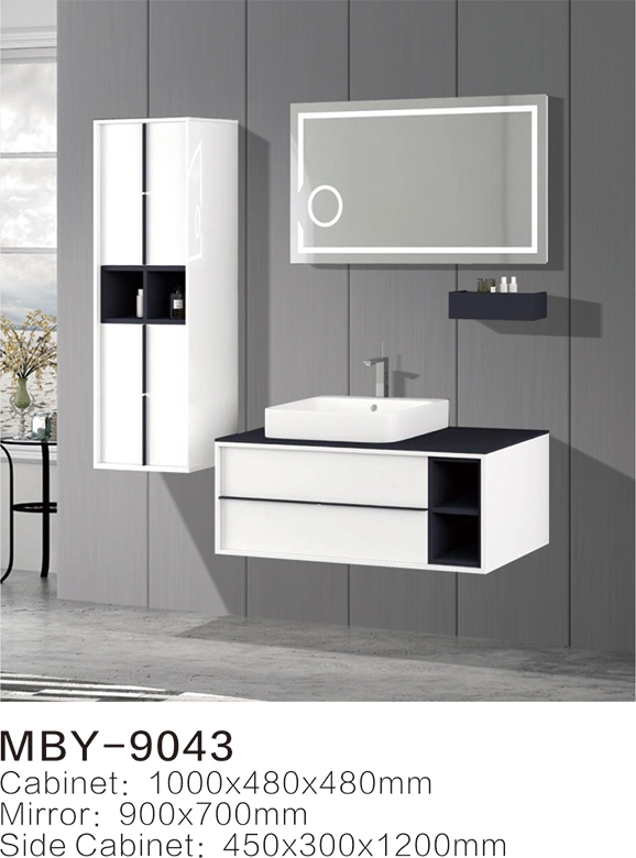 Hotel European Modern Wall Hung Bathroom Vanity